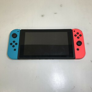 07W4475★1円~ Nintendo Switch スイッチ 本体のみ XKJ ニンテンドー 任天堂 ゲーム 動作可 中古品