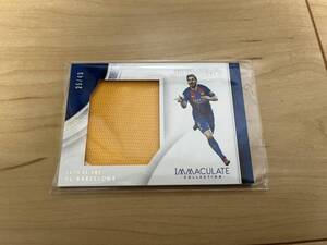 ルイス・スアレス　2017 PANINI IMMACULATE JUMBO ジャージ　バルセロナ