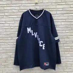 mlvince LAYERED L/S FOOTBALL SHIRT XL