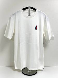 VOLCOM ボルコム AF022200CLO メンズ Sサイズ 半袖Tシャツ シンプルなロゴティー LogoTee クラウド色 白系 ヴォルコム 新品 即決 送料無料