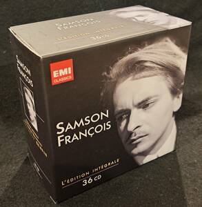 【CD】サンソン・フランソワ/Samson Francois/36CD/完全EMI録音/5099964610627/ショパン/ラヴェル/ドビュッシー/他/ina