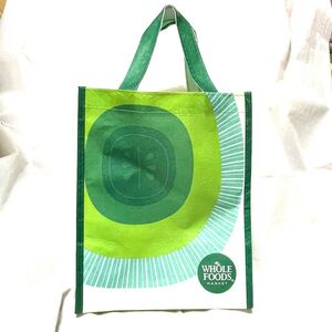 エコバッグ WHOLE FOODS MARKET グリーン トートバック KALDI 2412075