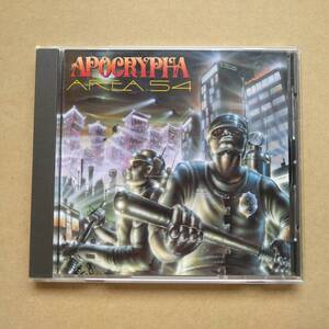 APOCRYPHA / Area 54 [CD] 1990年 輸入盤 RR 9345 2 パワーメタル/スピードメタル/スラッシュ