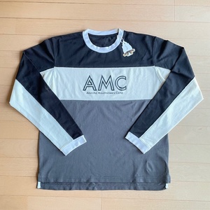 MOUNTAIN RESEARCH MTR1944 マウンテンリサーチ MESH L/S Tee L AMC メッシュロンT Racer Shirt ブラック ホワイト グレー 美USED品 