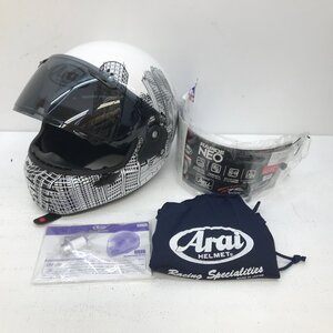 【中古・現状品】 Arai フルフェイスヘルメット ラパイドネオ サイズ：61～62cm未満　【電-209】