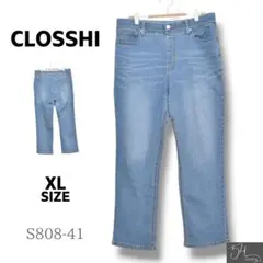 CLOSSHI しまむら パンツ デニム ジーンズ 古着 大きいサイズ XL