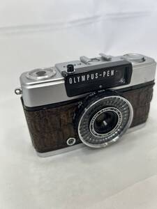 【希少皮革はいかがでしょ♪・動作確認品(^^♪)】OLYMPUSオリンパス PEN EE3　 479