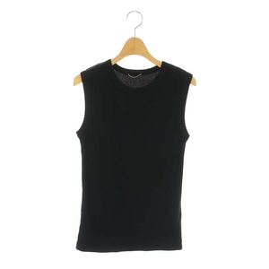 ドゥーズィエムクラス DEUXIEME CLASSE 24SS dignity sleeveless ノースリーブ カットソー リブ コットン 黒 /NR ■OS レディース