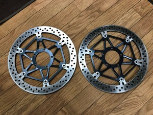 DUCATI 848 1098 1198 Brembo ブレンボ 330mm フローティング ディスクローター ブラック 