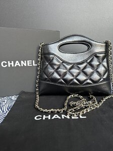 CHANEL シャネル ブラック 31bag レディースバッグ ショルダーバッグ ハンドバッグ ミニ 24s