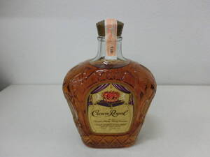 ☆ 洋酒 酒 古酒 未開封 未開栓 Crown Royal クラウン ローヤル カナディアン ウイスキー 710ml 40％ 爆安 1円スタート ☆