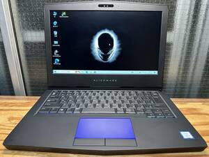 極速SSD搭載 WIN10 DELL ALIENWARE 13 R3 Core I7-7700 2.80GHz 16G 2TB SSD GTX 1050 Ti 4G OFFICE 2021搭載 東京発