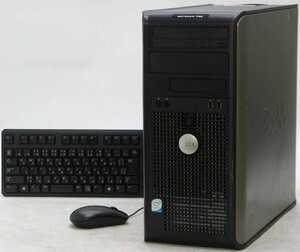 DELL Optiplex 755-E6750MT ■ Core2Duo-E6750/DVDROM/希少OS/動作確認済/WindowsXP デスクトップ