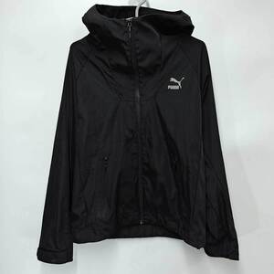 【中古】プーマ EVO WOVEN JACKET 20PEACOAT ウィンドブレーカー ジャケット M ブラック 570251 メンズ PUMA