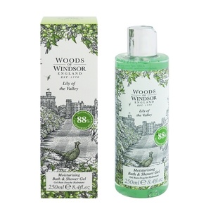 ウッズ オブ ウィンザー リリーオブザバレー モイスチャライジング バス＆シャワージェル 250ml WOODS OF WINDSOR 新品 未使用