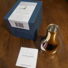 GEORG JENSEN ジョージジェンセン キャンドルホルダー ゴールド 新品