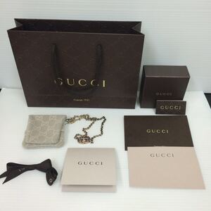 ◆GUCCI/グッチ ネックレス 190489 J8400 8106 中古品 syhib005431