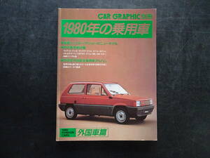 カーグラフィック別冊「1980年の乗用車・外国車篇」362頁　送料当方負担