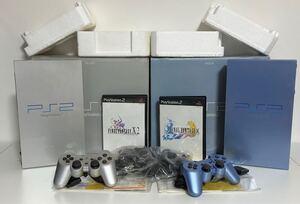 ★動作確認済★ PlayStation 2 PS2 本体 SCPH-39000 SONY PS2 アクアブルーー + PlayStation2 39000 シルバーソニー