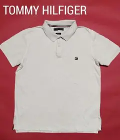 【美品】TOMMY HILFIGER(トミーヒルフィガー)メンズポロシャツ M