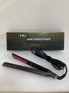 美品◆2in1/HEAR STRAIGHTENER◆ヘアアイロン