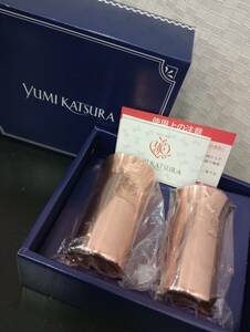 未使用　保管品　桂由美　Yumi　Katsura　純銅ビアカップ　タンブラー　ペア　2客　セット KY-2025