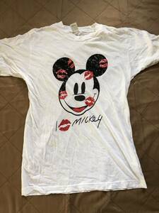 MICKY&CO. スパンコール付き ミッキーのTシャツ サイズXS