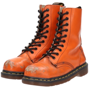 古着 ドクターマーチン Dr.Martens スチールトゥ 10ホールブーツ 英国製 4 レディース22.5cm /saa009545 ss2501_30