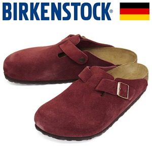 BIRKENSTOCK (ビルケンシュトック) 1028267 BOSTON ボストン スエードレザーサンダル ZINFANDEL レギュラー幅 BI376 43-約28.0cm