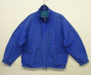 90s ヴィンテージ PATAGONIA パタゴニア 旧タグ 初期 バギーズジャケット ブルー/グリーン ジャマイカ製 VINTAGE 90年代 レア