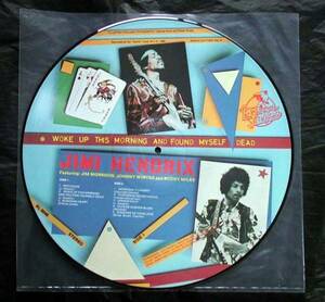 【LP】JIMI HENDRIX,JIM MORRISON,JOHNNY WINTER(RL0048WOKE UP THIS MORNING AND FOUND MYSELF DEAD欧州RED LIGHTNIN