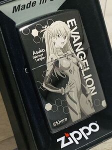 【送料無料！】zippo エヴァンゲリヲン 新劇場版 アスカ ブラックチタン 匿名配送♪