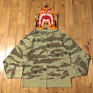 Desert camo タイガー パーカー Mサイズ Tiger full zip hoodie a bathing ape BAPE エイプ ベイプ アベイシングエイプ 迷彩 i7al