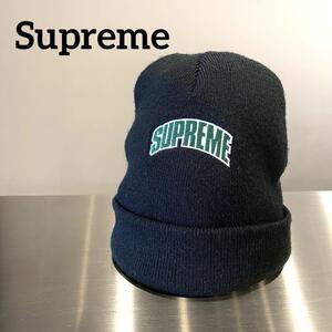 『Supreme』シュプリーム アーチロゴ ニット帽 / ブラック