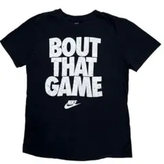 NIKE 半袖Tシャツ BOUT THAT GAME ブラック US古着w43