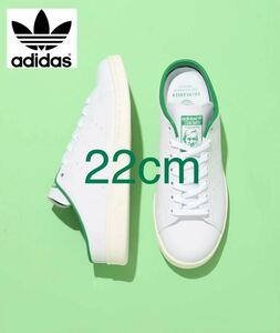 【新品未使用】adidasアディダスSTANSMITHスタンスミスミュールホワイトグリーン白緑22夏サンダルスリッポン