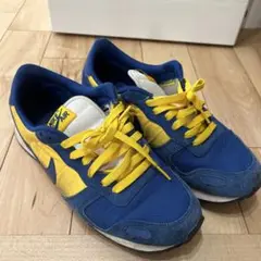 NIKEメンズスニーカー　青　黄色　27.5cm