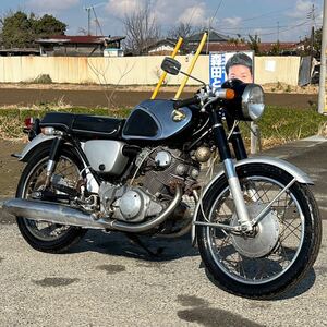 ホンダ CBM72 超希少 TYPE1実動 書類付き 1961年 マニア レア 骨董 現状車 昭和 レトロ 検) C92 C65 C100 SL CB77 仏閣 TYPE1 ホンダ250