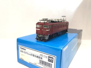 ★ TOMIX トミックス HOゲージ HO-112 国鉄 ED75 1000形 電気機関車 鉄道模型 現状品★004410