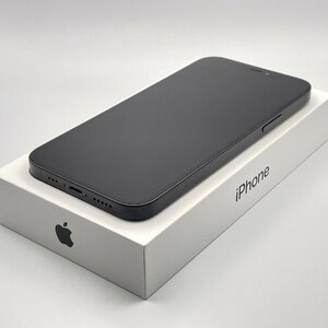 中古品 Apple アップル iPhone 12 128GB ブラック SIMロック解除済み SIMフリー