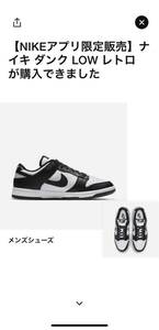 NIKE DUNK LOW RETRO WHITE BLACK PANDA US8.5/26.5cm 2023/2/10再販 Nike.com購入 国内正規 未使用 黒タグ付 ナイキ ダンク パンダ 白黒