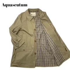 ✨Aquascutum✨アクアスキュータム　トレンチコート　ステンカラーコート