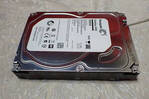 K1058# Seagate ST3000DM001-1ER166 3TB HDD ハードディスク 3.5 SerialATA 使用 6826時間