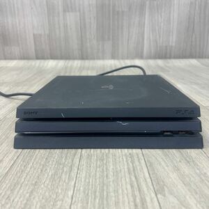 US240510 C-26 SONY ソニー PlayStation プレステ 4 CUH-7000B プレイステーション ゲーム 本体 封印シール有 ブラック 通電確認済み