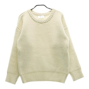 SOPHNET. ソフネット ×yarmo 18AW BRITISH WOOL CREW NECK KNIT ニット ホワイト系 S [240101038483] メンズ