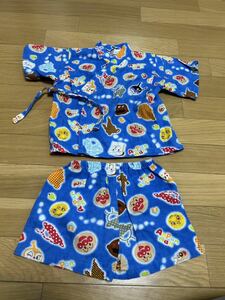 アンパンマン 甚平 90センチ　夏祭り　男の子男子　キッズ　ベビー服　じんべい　子供服