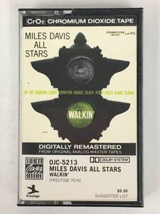 ■□イ017 高性能CrO2テープ MILES DAVIS ALL STARS マイルス・デイヴィス WALKIN