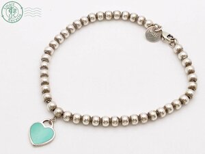 2409604809　★ 1円～！ TIFFANY&Co. ティファニー リターントゥ ハート タグ ブレスレット ティファニーブルー Ag925 シルバー