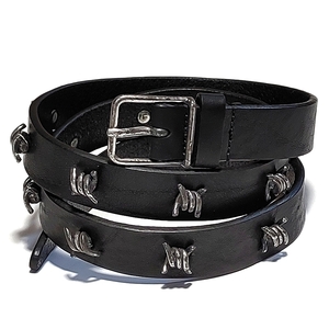 有刺鉄線 ベルト★ディースクエアード★DSQUARED2 Barbed Wire Belt★2014 BOYS IN JAIL★プリズン 監獄 刑務所 90 95 100 44 46 48 50 M L