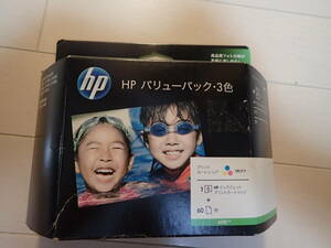 純正　HP　バリューパック　プリントカートリッジ　3色カラー　L判　60枚　新品期限切れ　送料600円